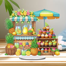 Load image into Gallery viewer, Acrylic Special Shape Flower Table Top Diamond Painting Ornament Kits Home Decor
