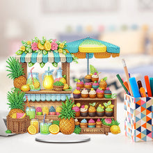 Load image into Gallery viewer, Acrylic Special Shape Flower Table Top Diamond Painting Ornament Kits Home Decor
