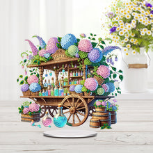 Load image into Gallery viewer, Acrylic Special Shape Flower Table Top Diamond Painting Ornament Kits Home Decor
