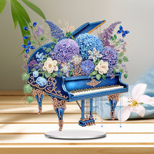 Load image into Gallery viewer, Acrylic Special Shape Flower Table Top Diamond Painting Ornament Kits Home Decor
