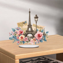 Load image into Gallery viewer, Acrylic Special Shape Flower Table Top Diamond Painting Ornament Kits Home Decor
