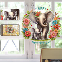 Load image into Gallery viewer, Bear DIY Diamond Art Pendant Kit Diamond Painting Hanging Pendant for Art Crafts
