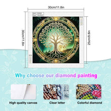 Load image into Gallery viewer, Diamond Painting - Partial Special Shaped - Tree Of Life (30*30CM)
