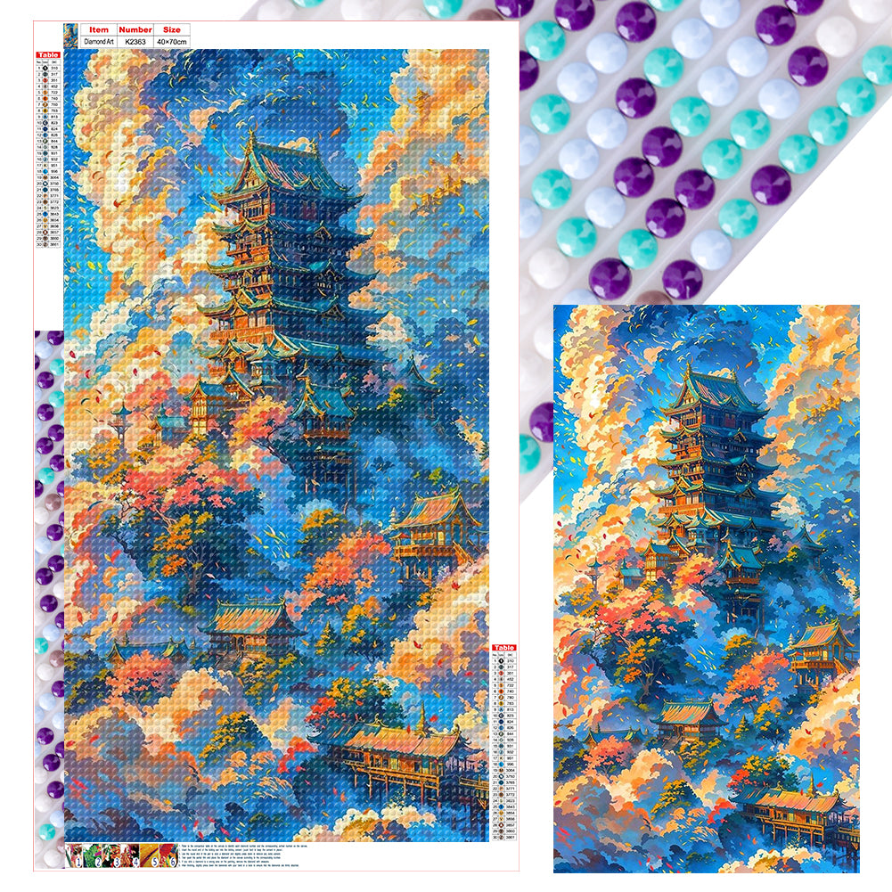 Diamond Painting - Full Round - Dream Castle (40*70CM)