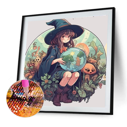 Diamond Painting - Full Round - Witch (30*30CM)
