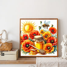 Load image into Gallery viewer, Diamond Painting - Full Round - Honey Poppy (30*30CM)
