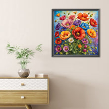 Load image into Gallery viewer, Diamond Painting - Full Round - Colored Poppy (30*30CM)

