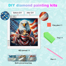 Load image into Gallery viewer, Diamond Painting - Partial Special Shaped - Independence Day Eagle (30*30CM)
