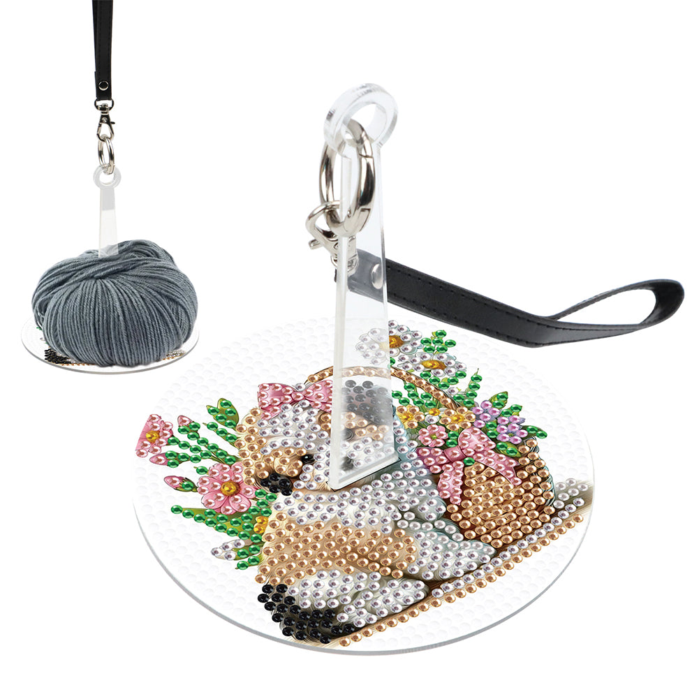 DIY 5D Diamond Painting Kit Wrist Yarn Holder Diamond Art Portable Yarn Holder