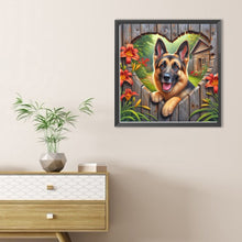 Load image into Gallery viewer, Diamond Painting - Full Round - Love Shepherd Dog (30*30CM)
