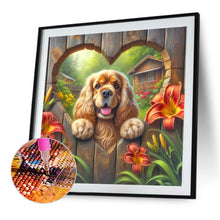 Load image into Gallery viewer, Diamond Painting - Full Round - Love Cocker Spaniel (30*30CM)

