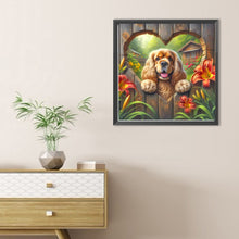 Load image into Gallery viewer, Diamond Painting - Full Round - Love Cocker Spaniel (30*30CM)
