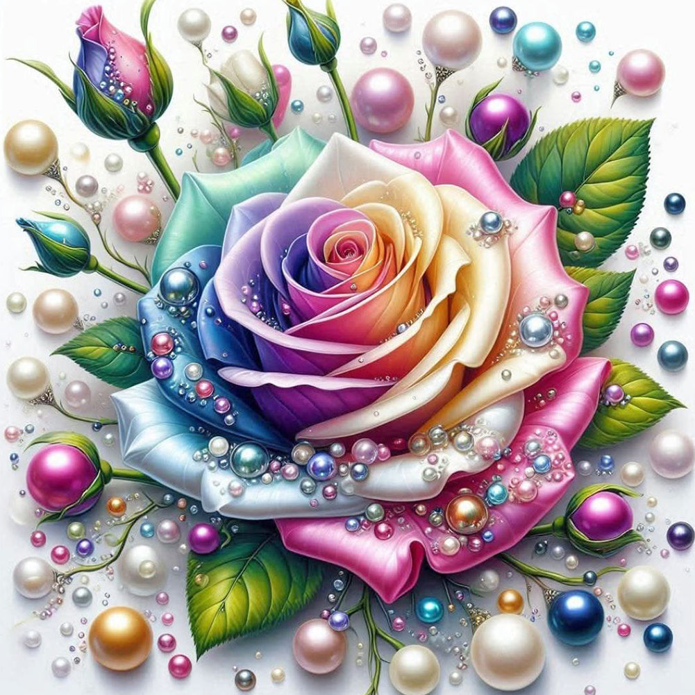 Diamond Painting - Full Round - Rose (40*40CM)