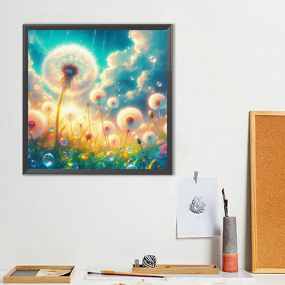 Diamond Painting - Full Round - Dandelion (40*40CM)