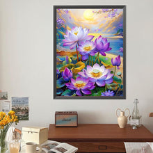 Load image into Gallery viewer, Diamond Painting - Full Round - Lotus (40*50CM)
