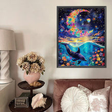 Load image into Gallery viewer, AB Diamond Painting - Full Round - Colorful Ocean At Night (40*50CM)
