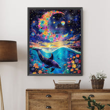 Load image into Gallery viewer, AB Diamond Painting - Full Round - Colorful Ocean At Night (40*50CM)
