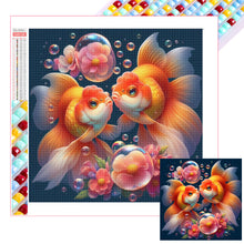 Load image into Gallery viewer, Diamond Painting - Full Square - Goldfish (30*30CM)
