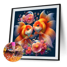 Load image into Gallery viewer, Diamond Painting - Full Square - Goldfish (30*30CM)
