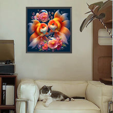 Load image into Gallery viewer, Diamond Painting - Full Square - Goldfish (30*30CM)
