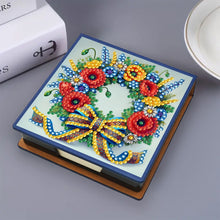 Load image into Gallery viewer, Birds Leather Diamond Art Note Box with 150 Sheets of Paper for Adults Beginners
