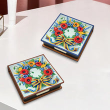 Load image into Gallery viewer, Birds Leather Diamond Art Note Box with 150 Sheets of Paper for Adults Beginners
