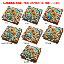 Load image into Gallery viewer, Birds Leather Diamond Art Note Box with 150 Sheets of Paper for Adults Beginners
