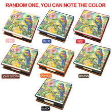 Load image into Gallery viewer, Birds Leather Diamond Art Note Box with 150 Sheets of Paper for Adults Beginners
