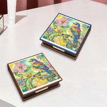 Load image into Gallery viewer, Birds Leather Diamond Art Note Box with 150 Sheets of Paper for Adults Beginners
