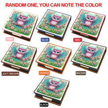 Load image into Gallery viewer, Birds Leather Diamond Art Note Box with 150 Sheets of Paper for Adults Beginners
