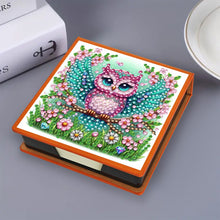 Load image into Gallery viewer, Birds Leather Diamond Art Note Box with 150 Sheets of Paper for Adults Beginners
