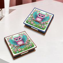 Load image into Gallery viewer, Birds Leather Diamond Art Note Box with 150 Sheets of Paper for Adults Beginners
