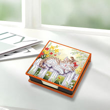 Load image into Gallery viewer, Birds Leather Diamond Art Note Box with 150 Sheets of Paper for Adults Beginners
