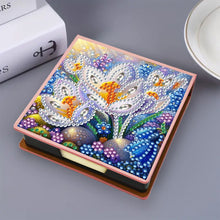 Load image into Gallery viewer, Birds Leather Diamond Art Note Box with 150 Sheets of Paper for Adults Beginners
