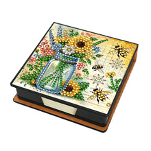 Load image into Gallery viewer, Birds Leather Diamond Art Note Box with 150 Sheets of Paper for Adults Beginners
