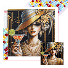 Load image into Gallery viewer, Diamond Painting - Full Square - Lady (40*40CM)

