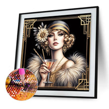 Load image into Gallery viewer, Diamond Painting - Full Square - Lady (40*40CM)
