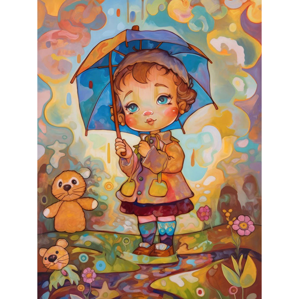 Diamond Painting - Full Round - Dream Child (30*40CM)