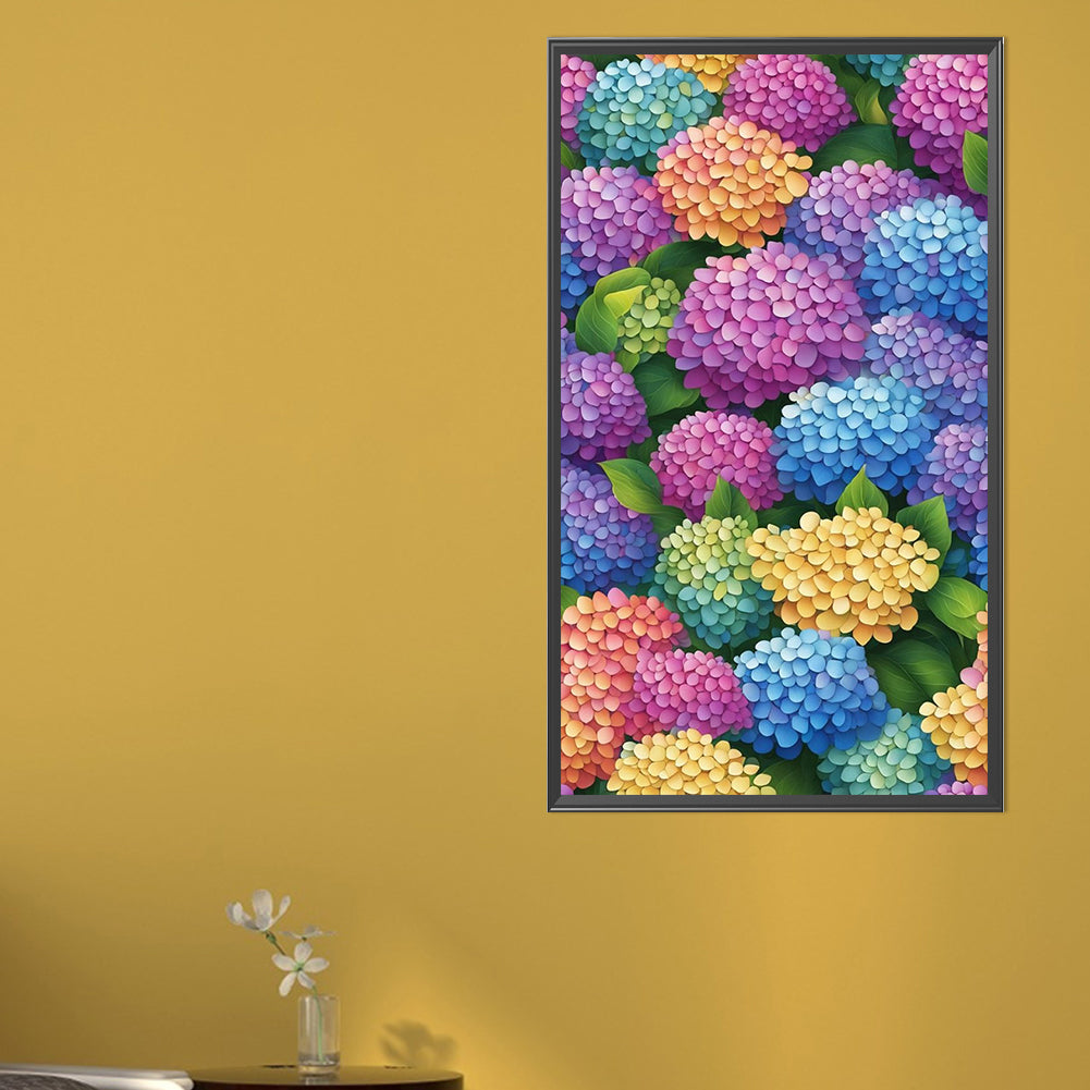 AB Diamond Painting - Full Round - Hydrangea Bush (40*70CM)