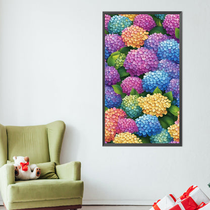 AB Diamond Painting - Full Round - Hydrangea Bush (40*70CM)