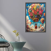 Load image into Gallery viewer, AB Diamond Painting - Full Round - Flower Balloon In The Sky (40*60CM)

