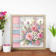 Load image into Gallery viewer, Diamond Painting - Partial Special Shaped - Bouquet Flowers (30*30CM)
