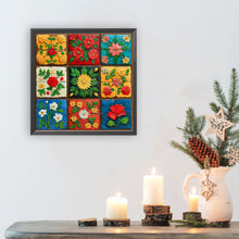 Load image into Gallery viewer, Diamond Painting - Partial Special Shaped - Flower Blocks (30*30CM)
