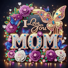 Load image into Gallery viewer, Diamond Painting - Full Round - Butterflies (30*30CM)
