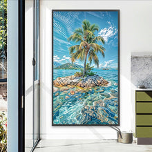 Load image into Gallery viewer, Diamond Painting - Full Round - Coconut Island (40*70CM)
