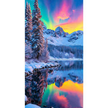 Load image into Gallery viewer, Diamond Painting - Full Round - Cedar Aurora (40*70CM)
