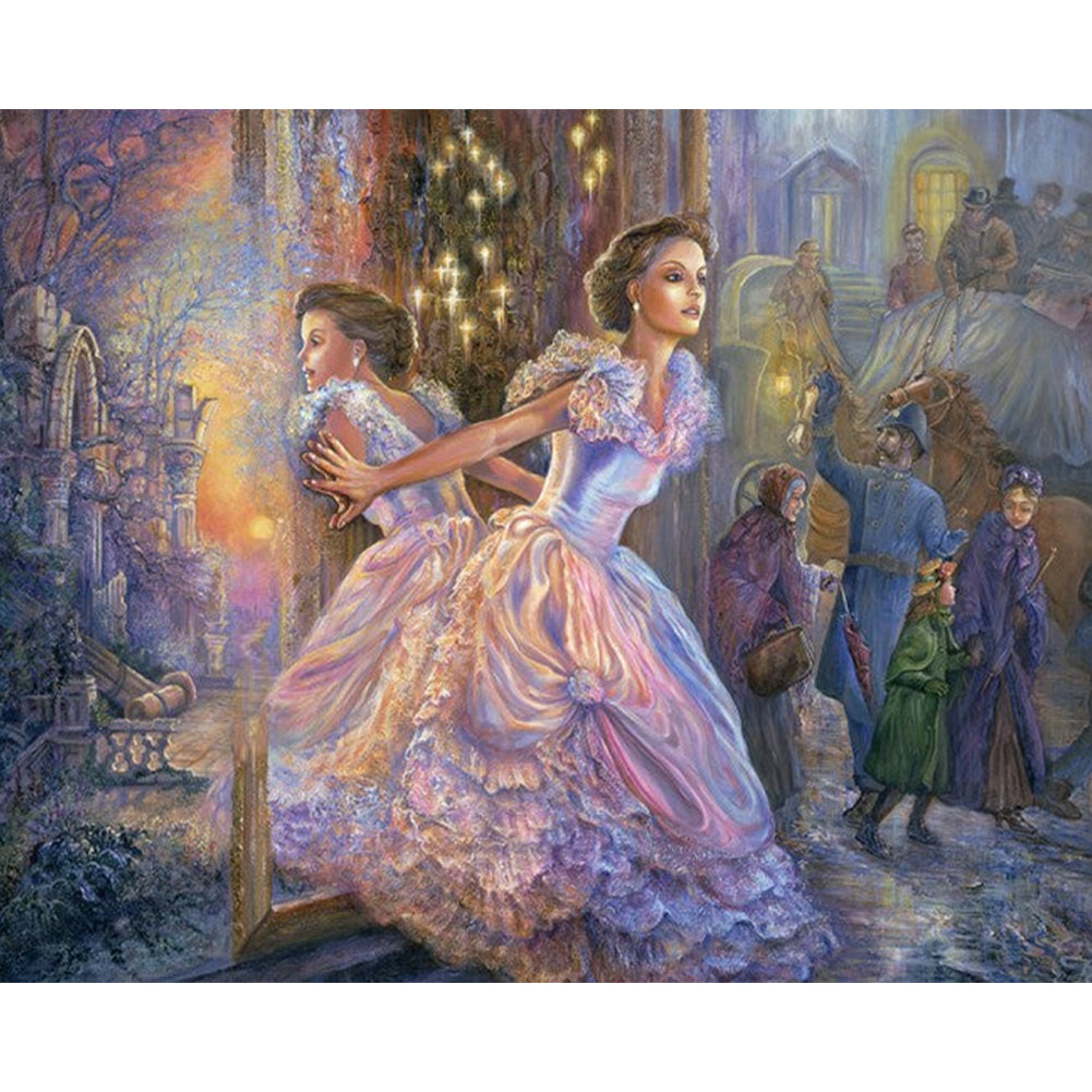 Diamond Painting - Full Round - Girl (50*40CM)