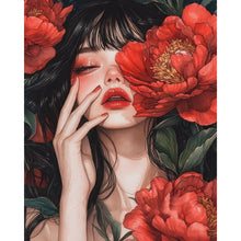 Load image into Gallery viewer, Diamond Painting - Full Round - Elegant Beauty (40*50CM)
