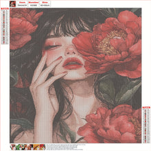 Load image into Gallery viewer, Diamond Painting - Full Round - Elegant Beauty (40*50CM)
