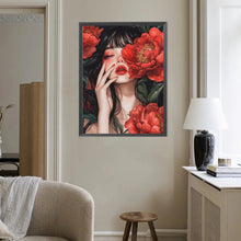 Load image into Gallery viewer, Diamond Painting - Full Round - Elegant Beauty (40*50CM)

